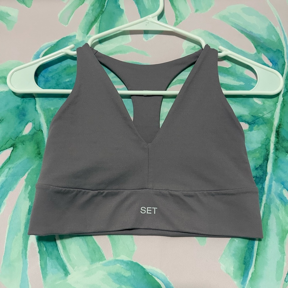 SETactive Racer V Bra in Lychee, size Medium